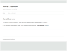 Tablet Screenshot of harrisclassroom.org